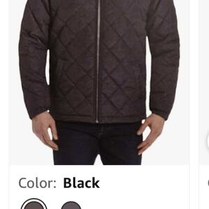 Weatherproof Men's Dark Charcoal Puffer Jacket